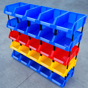 Jiangsu Yu Jia Thickened Modular Storage <b>Box</b> Plastic Parts Organizer 3-6l Rectangle Stackable Tool Screw Bin PP Material - Product Image 4