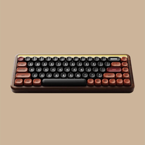 Akko MU01 Wooden Mechanical <b>Keyboard</b> 3 Mode Chinese Classic Hot Swap Custom Gaming <b>Keyboard</b> - Product Image 2
