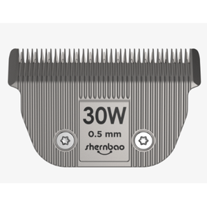 Shernbao A5 Large # 10 lames <span class=keywords><strong>de</strong></span> tondeuse pour toilettage canin en acier inoxydable 3F4F5F7F, céramique, revêtement Ti, sûres et détachables - Product Image 2