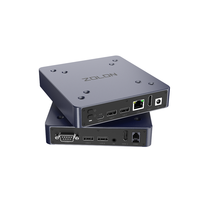 ZOLON C10, Caja Android 13 GMS Comercial, Qualcomm Octa-Core, Pantalla Dual Independiente, RS232, RJ11, Señalización Digital, Punto de Venta, OEM de Fábrica