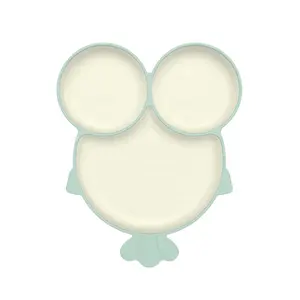 Wholesale Fast Dispatch Kid Dining Lunch Plate Bowl Child Tableware Animal Baby Polypropylene Silicone Suction Plate Suck Set
