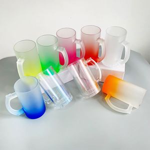 Verres à bière robustes de 16 oz, incassables, sans plomb, avec dégradé de couleurs, pour transfert par sublimation - Product Image 2