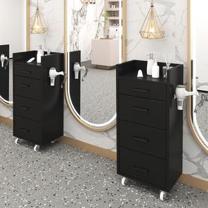 Vente en gros d'usine, chariot de coiffure de haute qualité, armoire de salon de coiffure, armoire de rangement de salon de beauté, équipement de salon de barbier - Product Image 1