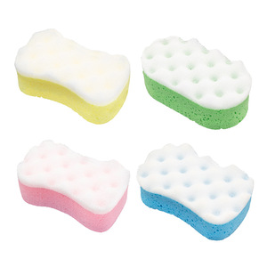 Zenidoo Éponge de Douche Carrée Moderne 1 pièce, Éponge de Bain Douce pour le Corps, Masseur Corporel pour Enfants et Bébés - Product Image 1