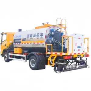 DFAC shacman howo Bitumen distributor penyemprot aspal truk dengan tangki 10cbm