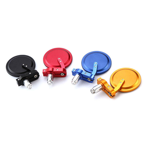 Accessoires et pièces universels pour moto en alliage d'aluminium CNC, rétroviseur <span class=keywords><strong>de</strong></span> <span class=keywords><strong>guidon</strong></span> arrière rond - Product Image 2