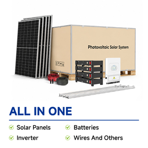 Sistema Solar Híbrido Deye de 8 kW, 12/10 Fases, Kit Completo, Almacenamiento de Energía para el Hogar, Sistema Solar Fotovoltaico de 8 kW - Product Image 4