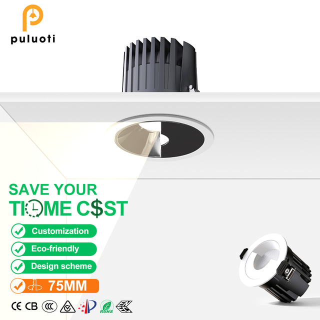 High Quality Modern Design COB Spotlight Full Spectrum Polarized LED Excellent Eye Protection Full Color Range for Indoor Use
