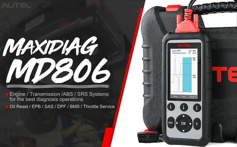 オリジナルautel maxidiag md806 proフルシステム診断ツールautel