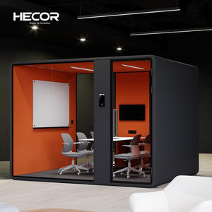 مريحة عازلة للصوت مكتب متنقل مساحة عمل غرفة مكتب دراسة مقصورة كشك جراب - Product Image 2