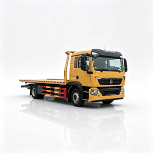 HOWO 4X2 10Ton <b>Flatbed</b> Wrecker Tow <b>Truck</b> | 220HP Weichai Diesel Hydraulic Road Rescue Factory Direct Manufacturer - Product Image 1