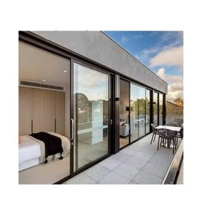 Puerta corredera de vidrio de aluminio a prueba de huracanes Miami Dade probada para Florida Bahama Homes Hotel y uso al aire libre <span class=keywords><strong>Villa</strong></span> - Product Image 1
