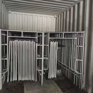 Metselaar Steigers Metalen Stalen Ladder Frame <span class=keywords><strong>Scaffold</strong></span> <span class=keywords><strong>Osha</strong></span> Voor Constructie Power Gecoat Q235 Buisvormig Gelast En Gegalvaniseerd - Product Image 4