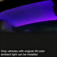 Film Panoramique Ciel Étoilé pour Toit Ouvrant, Lumière Ambiante LED, Compatible OE Audi A4 A5 A6 A8 Q5 Q7 Q8, Bande Lumineuse d'Ambiance LED pour Toit Ouvrant, Application Intelligente