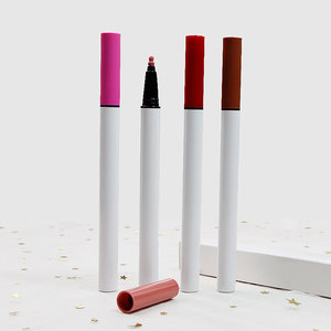 <span class=keywords><strong>Crayon</strong></span> à <span class=keywords><strong>lèvres</strong></span> liquide mat longue tenue, végétalien, <span class=keywords><strong>naturel</strong></span>, à base de plantes et minéraux, résistant à l'eau, pigmenté, avec logo personnalisé - Product Image 4