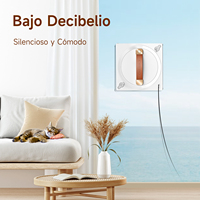 Robot de nettoyage de vitres intelligent pour la maison avec une forte aspiration de 3000 Pa, lave-vitres automatique pour intérieur et extérieur