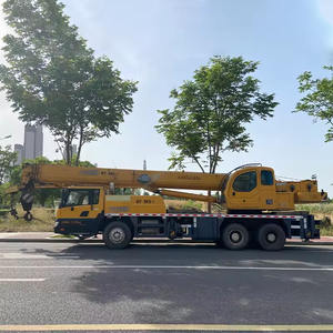 יד שנייה 5 קטע טלסקופי בום qz25k מנוף משאית 25 טון מקורי נייד הידראולי למכירה - Product Image 4