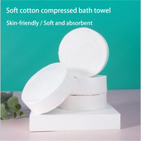Individually Packaged Pearl Pattern Soft Silky Super Absorbent Portable for Travel Business Trip Disposable Compressed Bath