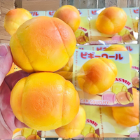 Mini Squishies Kawaii en forme de pain, parfumés, à remontée lente, jouet anti-stress alimentaire, en PU, à partir de 14 ans