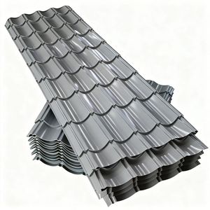 Tôle d'acier galvanisé ondulé prépeint / Tôle Galvalume / Tôle de toiture en Aluzinc colorée pour soudage et pliage ASTM - Product Image 4