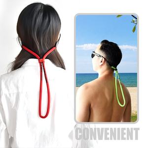 Lanière de retenue de lunettes réglable OEM Sangle de lunettes de soleil pour sports nautiques Lunettes de soleil Cordon de lunettes Porte-lunettes flottant - Product Image 3