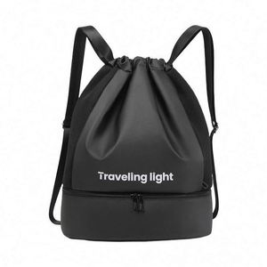 Unisex Customized Gym Backpack Fashion Sports Backpack for Swimming Fitness Training <b>String</b> <b>Bags</b> With Shoe Compartment - Product Image 1