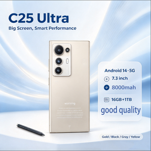 Teléfono Móvil C25 Ultra 5G de Calidad Duradera con Pantalla OLED, Cámara Trasera de 108MP, Versión Global Android 14, LTE - Product Image 4