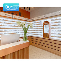 Support à lunettes en bois, vitrine pour lunettes, accessoires de présentation pour magasin d'optique