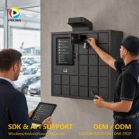 Système de gestion des clés pour le stationnement en libre-service à l'aéroport avec casier intelligent pour clés de véhicule pour une remise en main et un suivi sécurisés