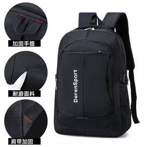 DerenSport <b>Student</b> <b>Backpack</b> 15 Inches Lightweight Durable Unisex School Bag for Junior High High School <b>Students</b> - Product Image 1