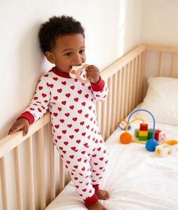 Conjunto de Pijamas para Bebés Niñas 2026, Diseño Personalizado de Alta Calidad, 'Be My Valentine' - Product Image 1