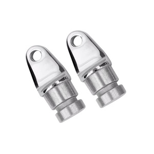ISURE MARINE Bouchon coulissant en acier inoxydable pour bâche de yacht, <span class=keywords><strong>bateau</strong></span> à <span class=keywords><strong>moteur</strong></span>, accessoires de bâche marine - Product Image 1