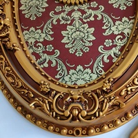 Vente d'usine éclairage plafond rose fleur design plafond PS décoration de plafond artistique pour mariage