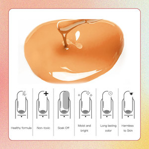 ยาทาเล็บเจล Xiaoyue 10 มล. แบบลอกออกได้ สำหรับทำเล็บมือและเล็บเท้า - Product Image 3