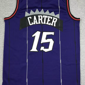 Maglie da Basket Toronto Raptors Vince Carter 2025, Ricamate e Cucite, di Alta Qualità, Vendita all'Ingrosso - Product Image 1