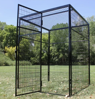Grande volière en acier galvanisé pour oiseaux, extérieure et intérieure, pour perroquets et ara, avec support et mangeoires