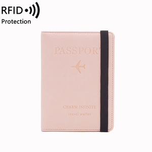 Hộp Đựng Hộ Chiếu Thời Trang Hộp Đựng Hộ Chiếu RFID Di Động Hộp Đựng Thẻ Du Lịch Đa Chức Năng - Product Image 3