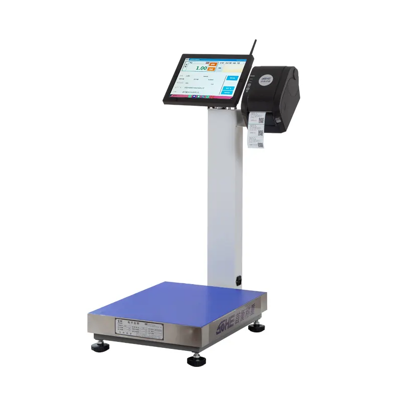 Sohe intelligente stampa elettronica scala touch screen misuratore di stampa con sistema di banda software touch screen a colori