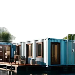Overselling Flat Pack Opvouwbare Beweegbare Snel Gebouwde Container Voor Huizen