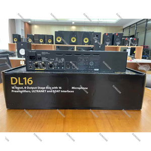 DL16 Digitale Mixer Stage Box 16 Ingangen, 8 Uitgangen met 16 Microfoonvoorversterkers, ULTRANET en ADAT Interfaces - Product Image 2
