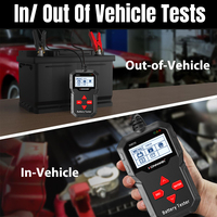 KONNWEI KW210 12V Probador de Baterías de Automóvil, Analizador Digital Multi-idioma, Herramienta de Prueba