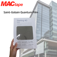 Film auto-adhésif Saint Gobain Quantum pour fenêtres de bâtiments commerciaux, film anti-UV pour vitres