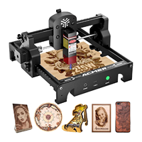 ACMER S1 Mini Découpeur et Graveur Laser CNC Portable pour le Bricolage du Bois, de l'Acrylique, du Cuir et du Caoutchouc