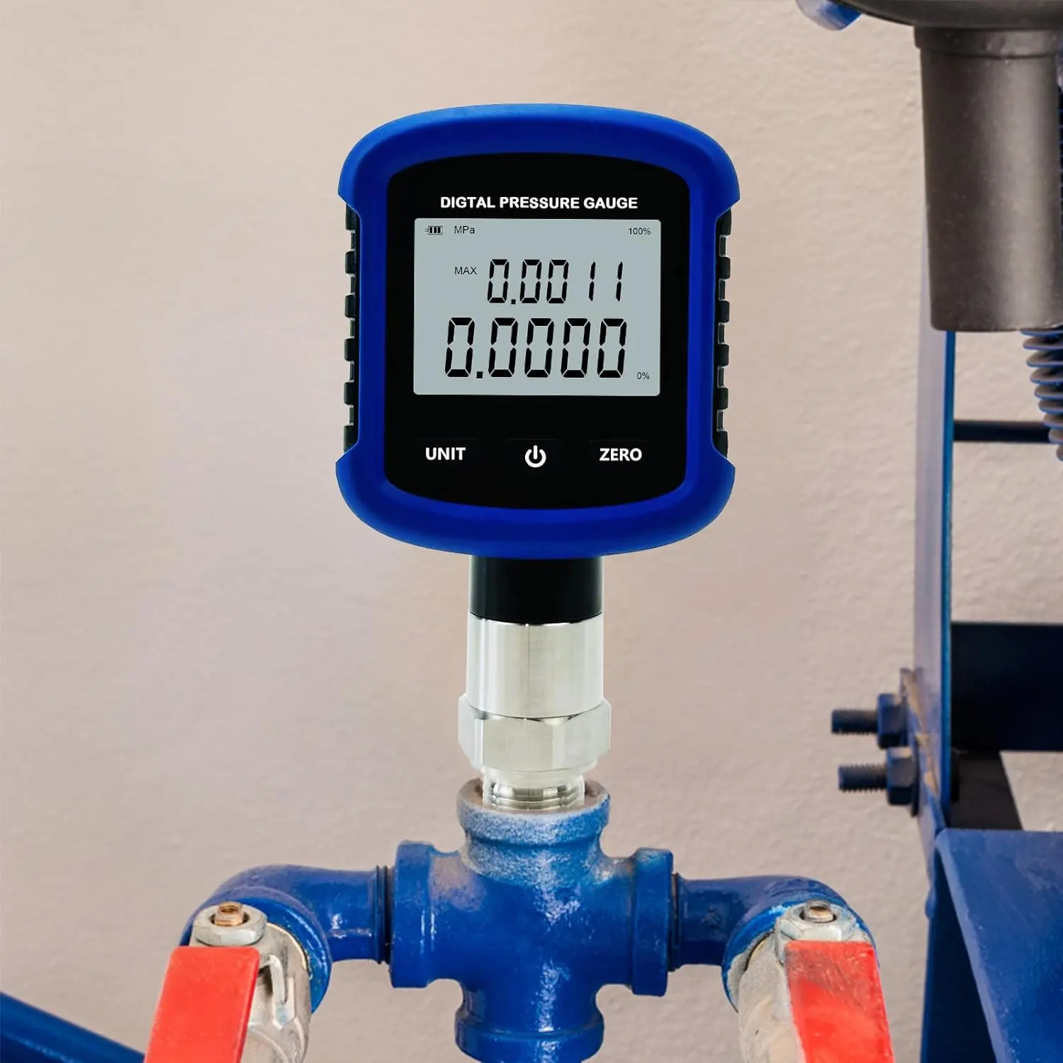 جهاز قياس الضغط الرقمي MD-S281 Datalogger مع غطاء بلاستيكي 0.2% FS 1/4NPT 1/2NPT