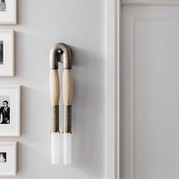 Lampe murale LED créative post-moderne en métal avec pompons pour hôtel, chambre et couloir