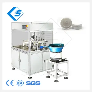 Machine automatique de fermeture d'assemblage de couvercle de couvercle de bouteille en plastique fabriqué en Chine