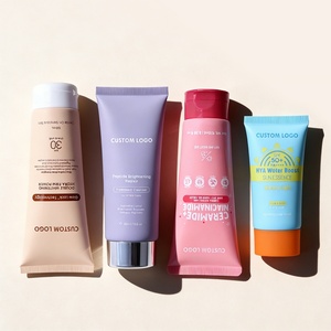 Custom Empty <b>Plastic</b> Cosmetic <b>Tubes</b> 100ml 150ml 200ml Round Oval Soft <b>Tube</b> Cream <b>Tube</b> - Product Image 5