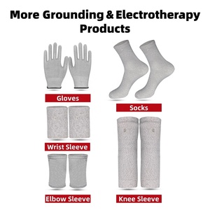 Chaussettes conductrices en fibre d'argent Chaussettes <span class=keywords><strong>de</strong></span> mise à <span class=keywords><strong>la</strong></span> <span class=keywords><strong>terre</strong></span> Libération <span class=keywords><strong>de</strong></span> l'<span class=keywords><strong>électricité</strong></span> statique Électrode <span class=keywords><strong>de</strong></span> soulagement <span class=keywords><strong>de</strong></span> <span class=keywords><strong>la</strong></span> douleur Thérapie par microcourants Chaussette <span class=keywords><strong>de</strong></span> massage - Product Image 6