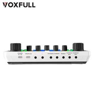 Tarjeta <span class=keywords><strong>de</strong></span> <span class=keywords><strong>Sonido</strong></span> Voxfull X50 para Estudio <span class=keywords><strong>de</strong></span> Grabación Portátil con Cancelación <span class=keywords><strong>de</strong></span> Ruido para Transmisión en Vivo desde Teléfonos Inteligentes - Product Image 3