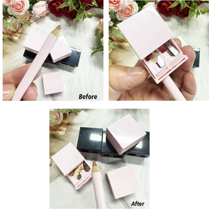 <span class=keywords><strong>Taille</strong></span>-<span class=keywords><strong>crayon</strong></span> double trou pour <span class=keywords><strong>maquillage</strong></span>, logo personnalisé, outil cosmétique haut de gamme - Product Image 2